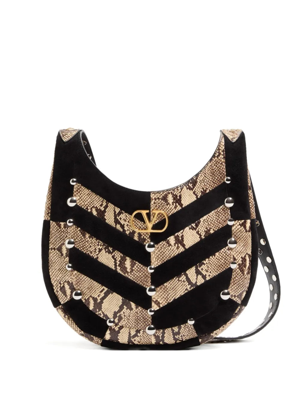 RunwayValentino Garavanismall chevron-patterned shoulder bag