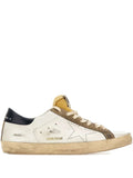 Golden Goose Super-Star Used-Effect Leather Low-Top Sneakers
