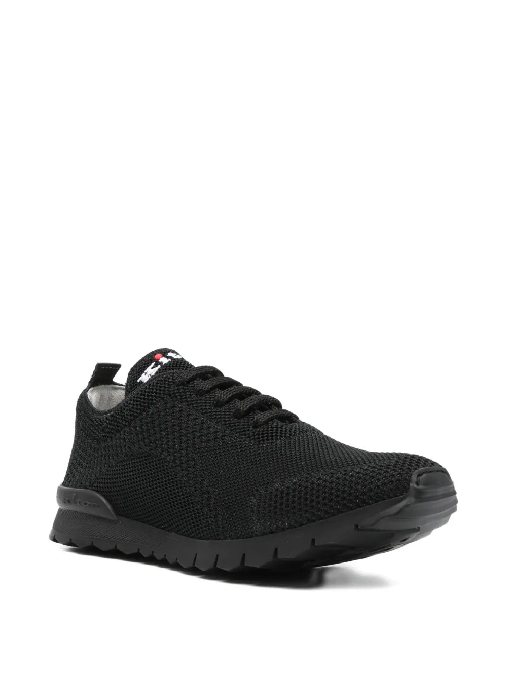 Kiton Knitted Lace-Up Sneakers