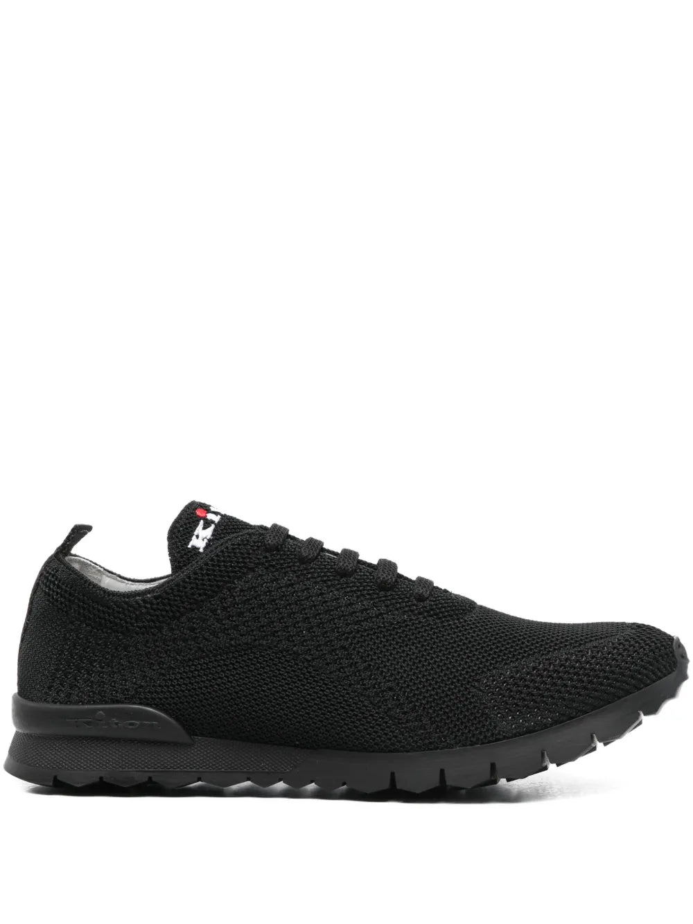 Kiton Knitted Lace-Up Sneakers