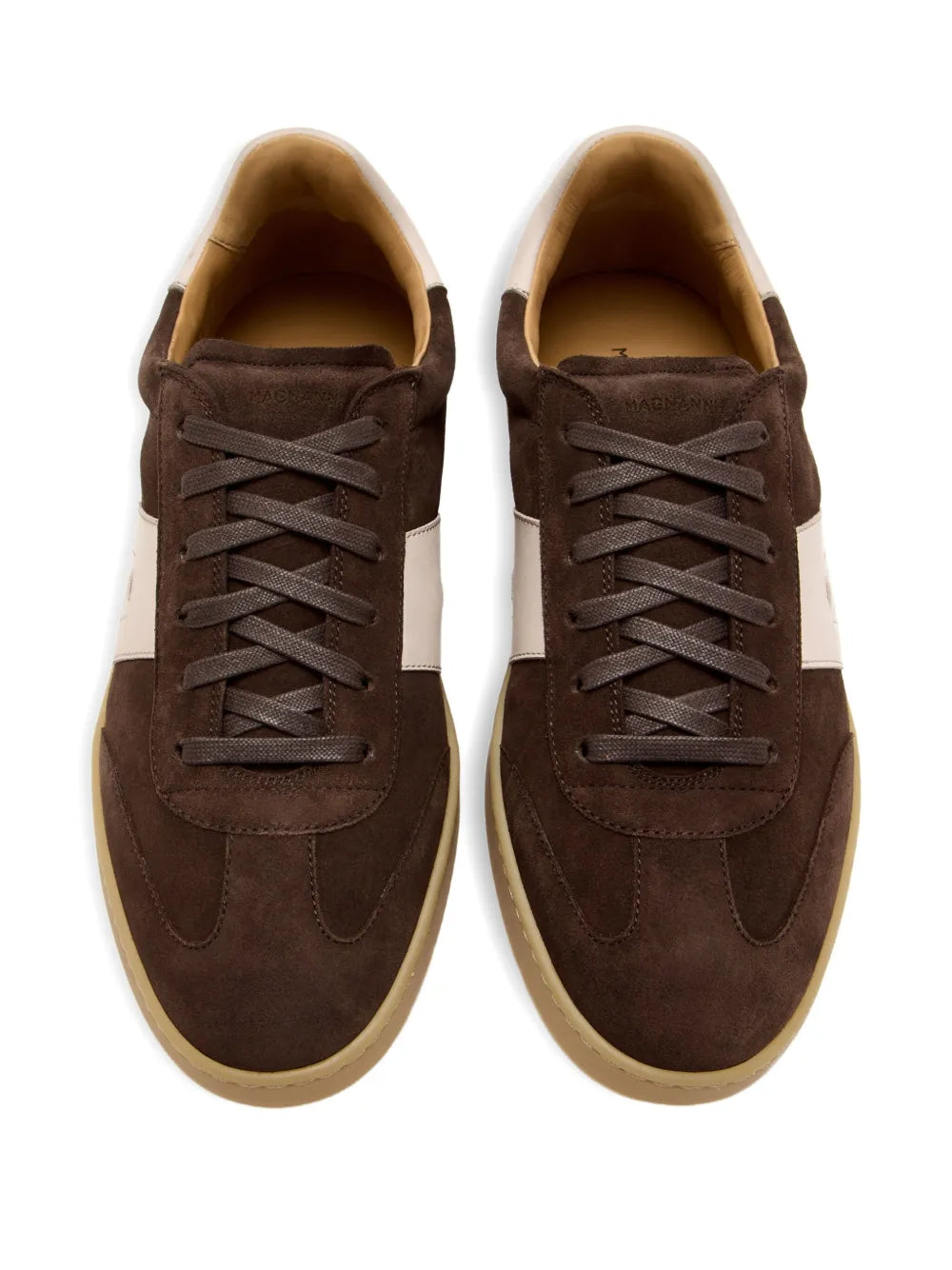Magnanni Primera Suede Leather Panel Sneakers