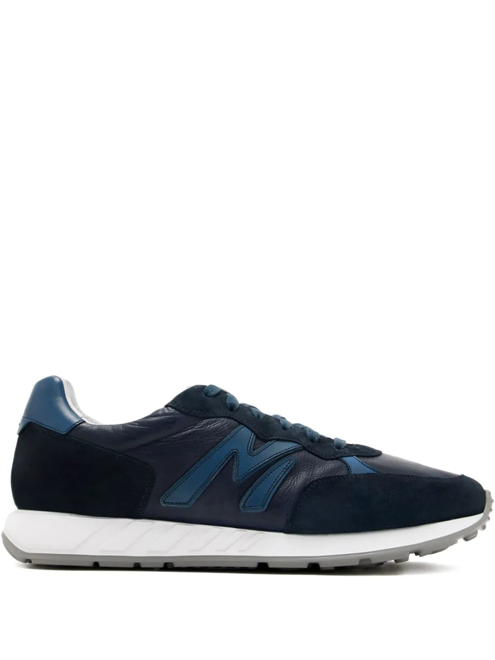 Magnanni Yoki Leather Suede Panelled Sneakers
