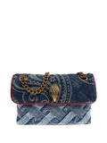 Kurt Geiger Londonmini Kensington Soft paisley-print cross body bag