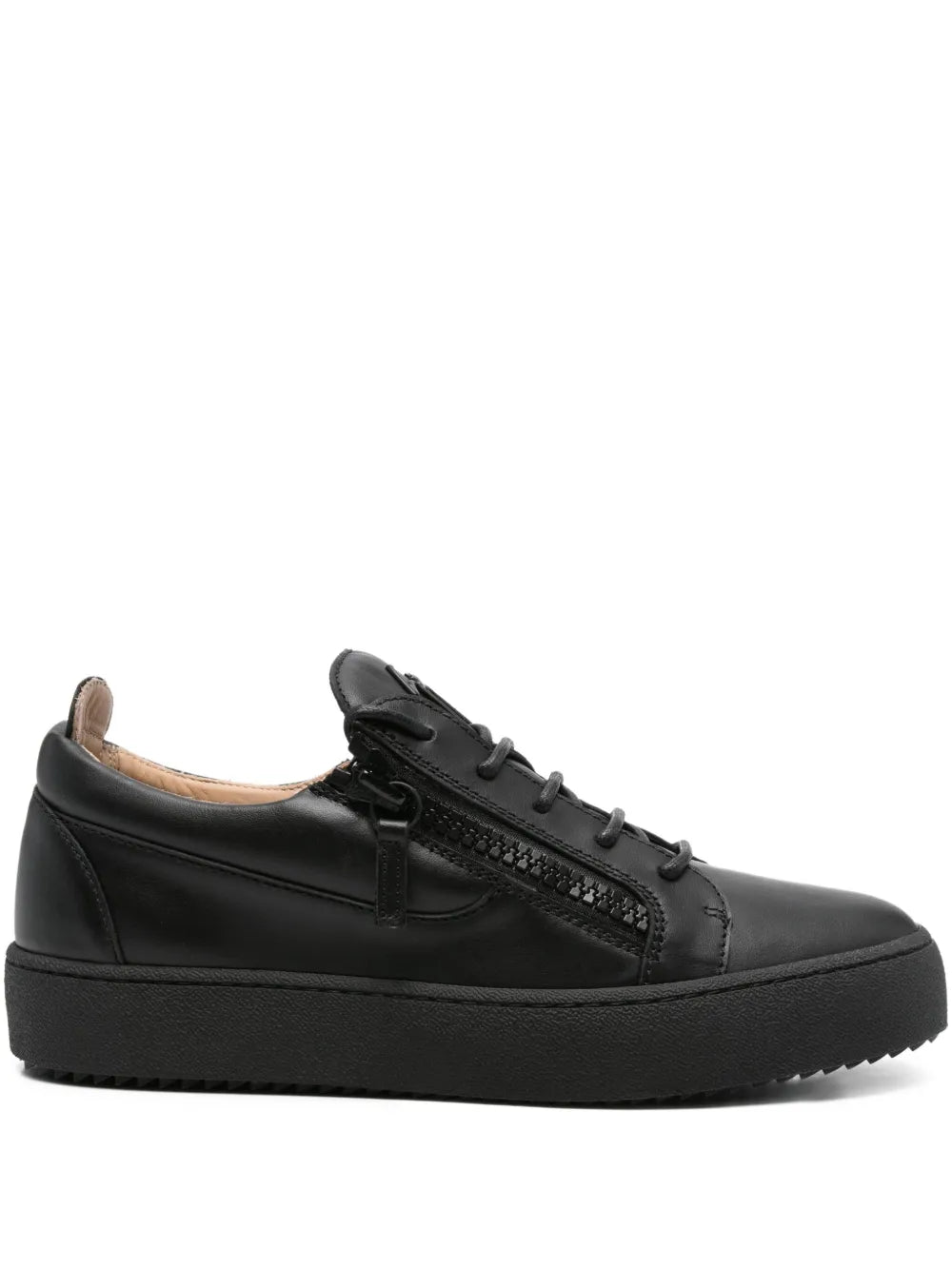 Giuseppe Zanotti Lace-Up Leather Sneakers