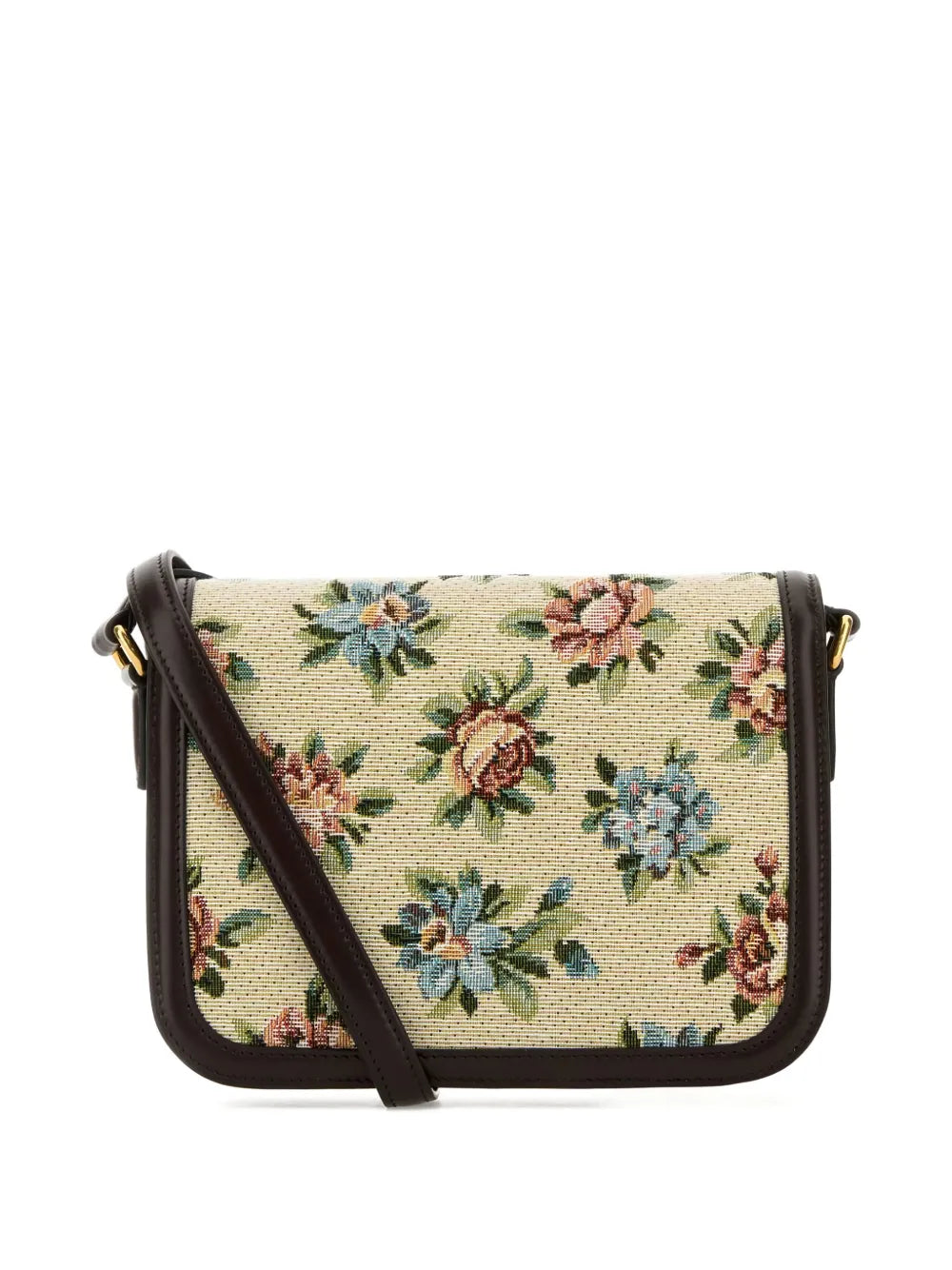Valentino Garavanifloral-pattern leather cross body bag