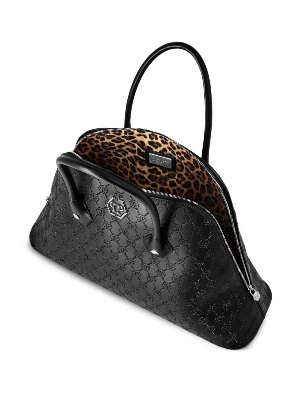 Philipp Pleinmajestic monogram strass shoulder bag