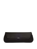 Amina Muaddimetallic-trim clutch bag