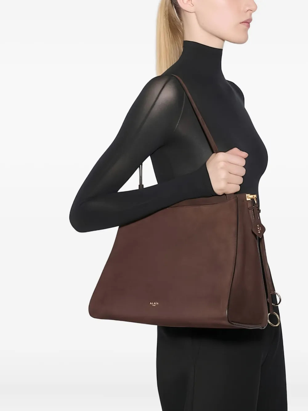 AlaLe Click leather shoulder bag