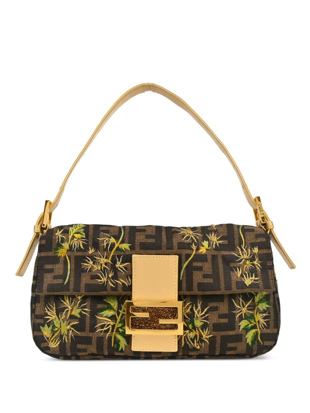 Pre-OwnedFendi Pre-Owned1990-2000s Zucca Embroidered Baguette handbag