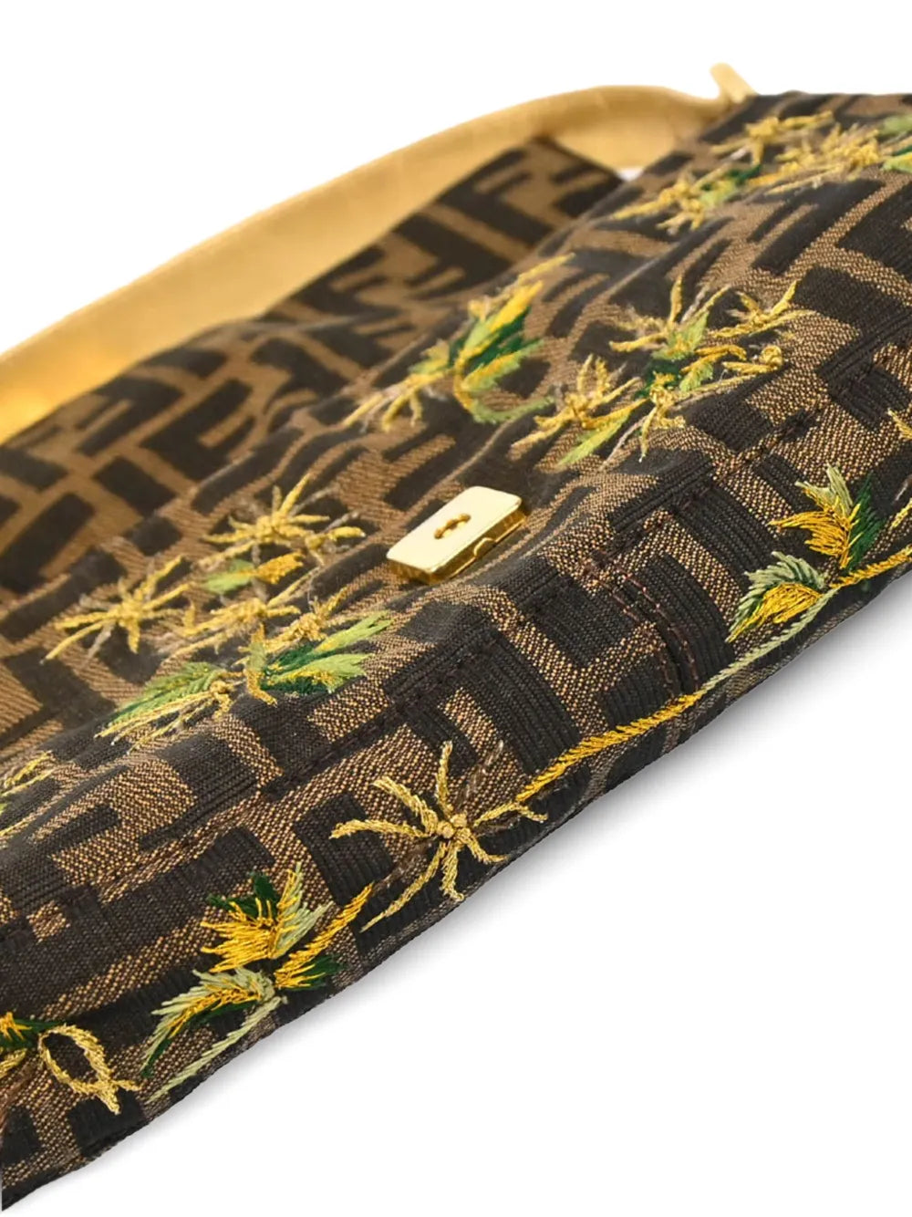 Pre-OwnedFendi Pre-Owned1990-2000s Zucca Embroidered Baguette handbag