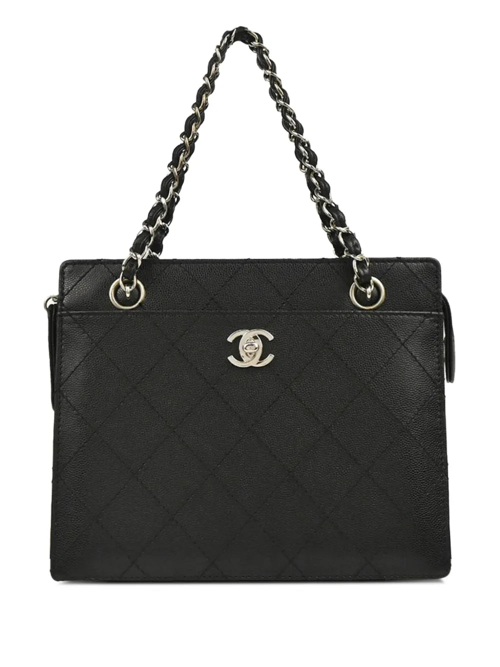 Pre-OwnedCHANEL Pre-Owned1998 leather handbag