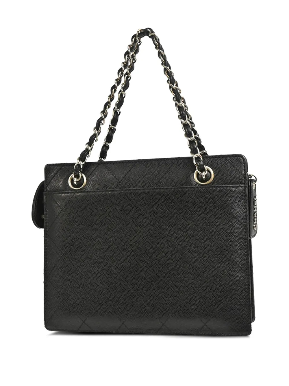 Pre-OwnedCHANEL Pre-Owned1998 leather handbag