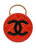 Pre-OwnedCHANEL Pre-Owned1995 Round vanity handbag