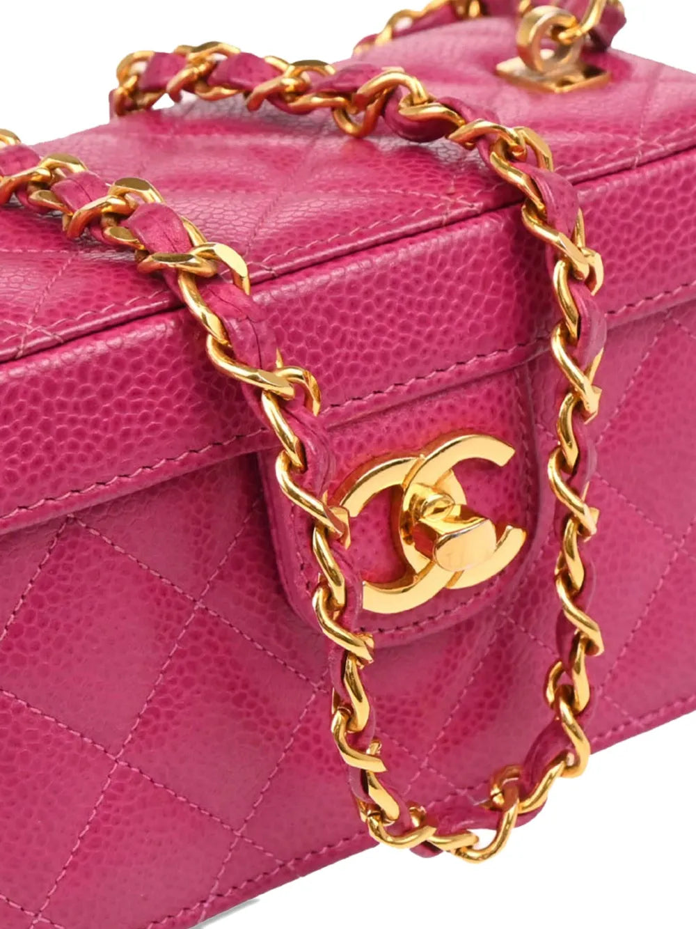 Pre-OwnedCHANEL Pre-Owned1992 Vanity shoulder bag