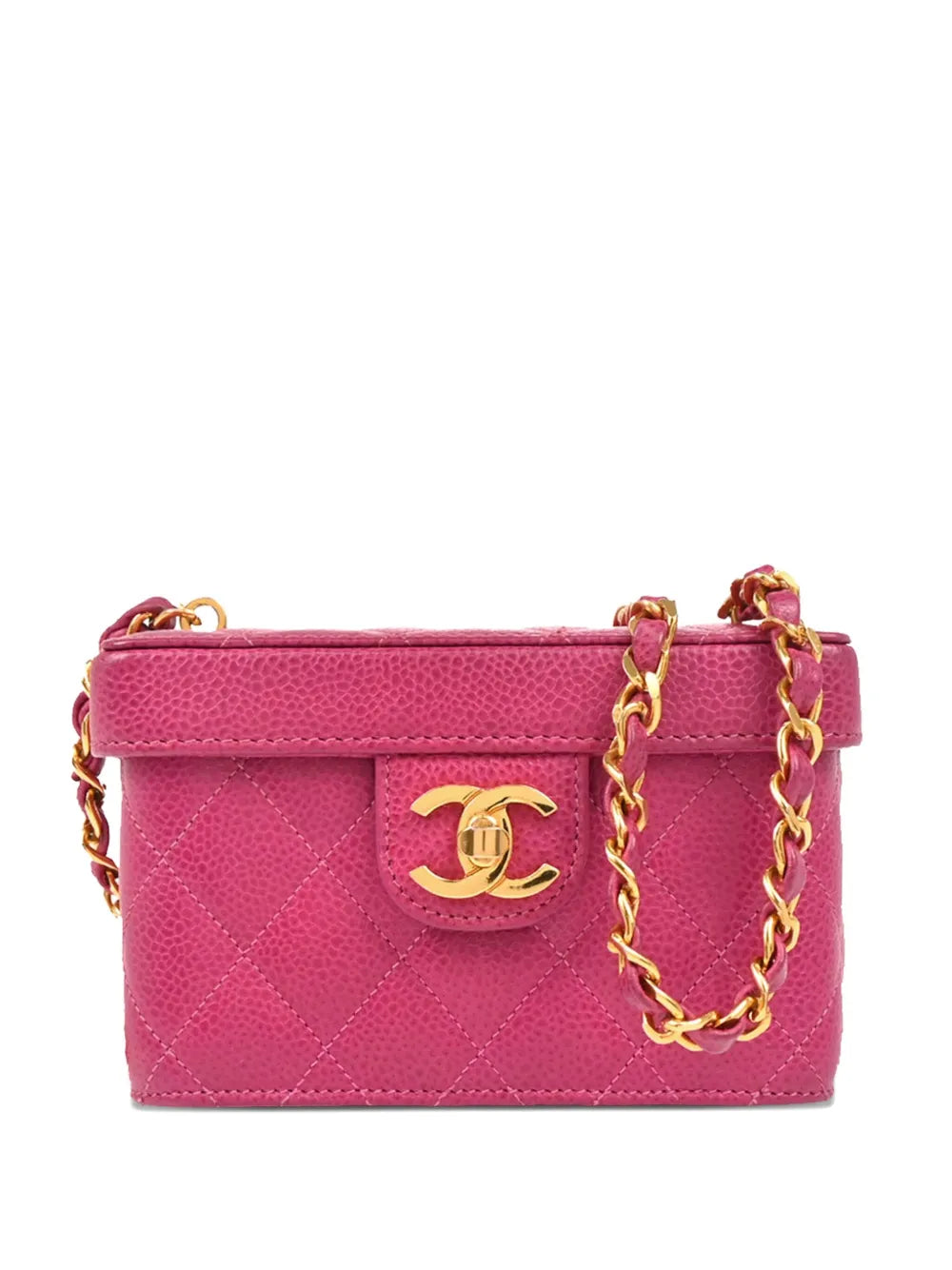 Pre-OwnedCHANEL Pre-Owned1992 Vanity shoulder bag