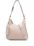 LIU JOsmall logo-embossed shoulder bag