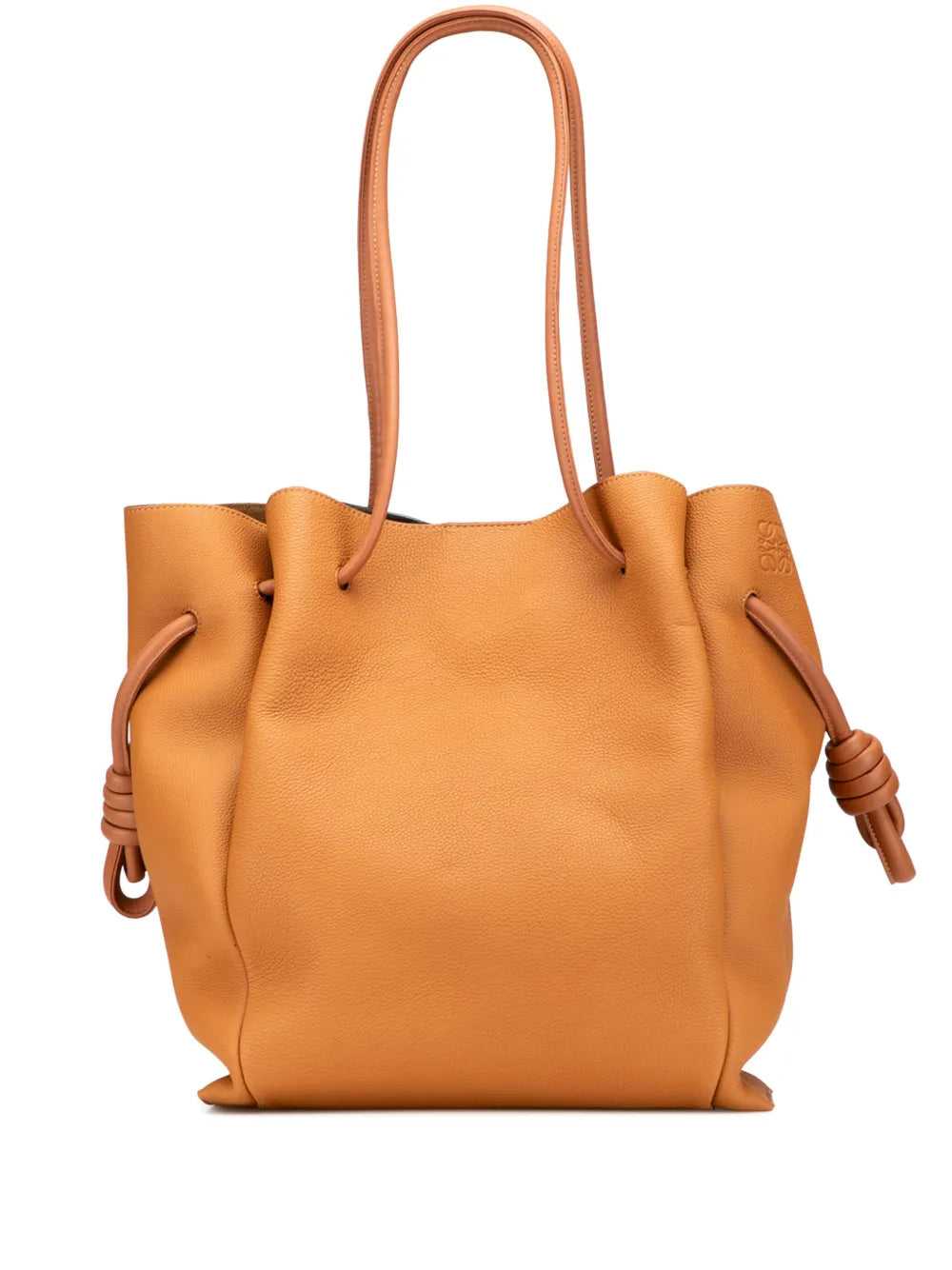 Pre-OwnedLoewe Pre-Owned2018 Medium Leather Flamenco Knot tote bag