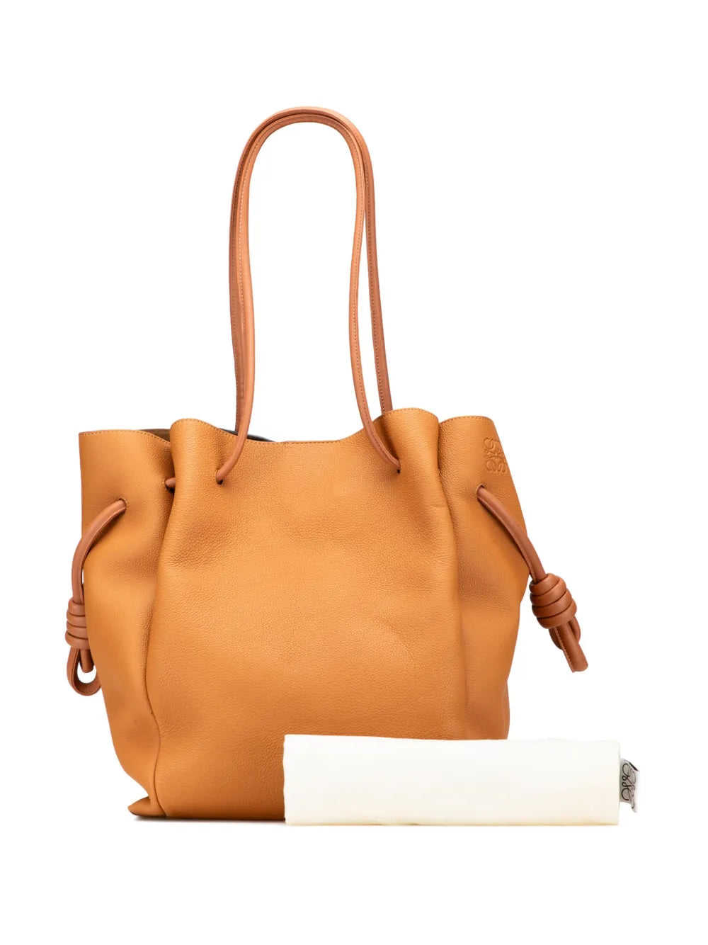 Pre-OwnedLoewe Pre-Owned2018 Medium Leather Flamenco Knot tote bag