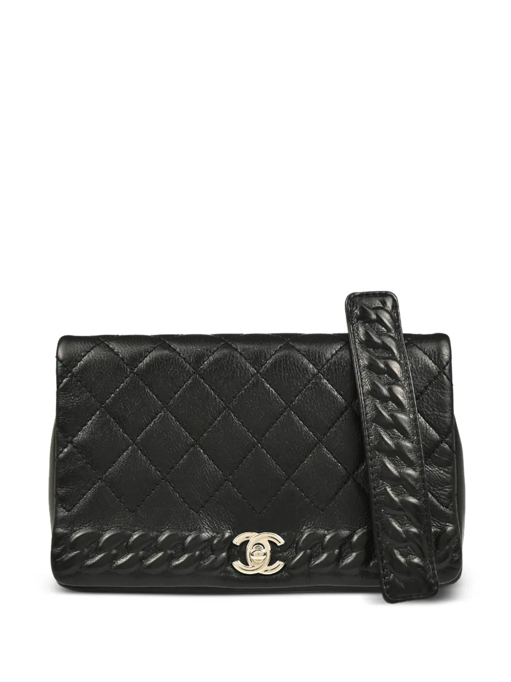 Pre-OwnedCHANEL Pre-Owned2017 small Turnlock shoulder bag
