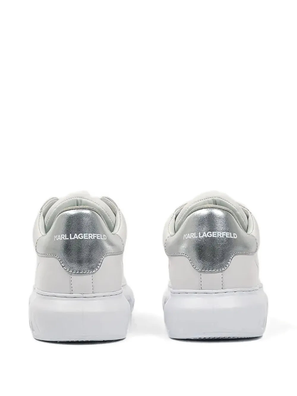 Karl Lagerfeld Metallic-Heel Sneakers