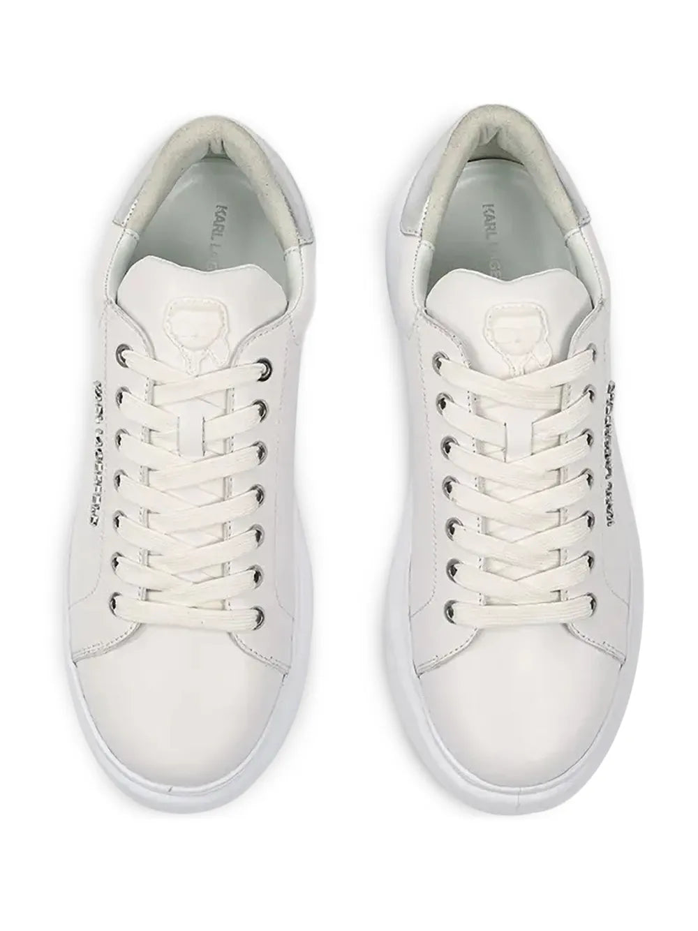 Karl Lagerfeld Metallic-Heel Sneakers