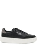 Karl Lagerfeld Leather Platform Sneakers