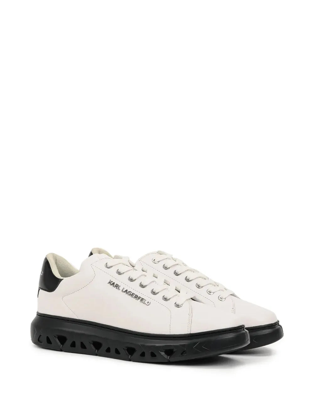 Karl Lagerfeld Cut-Out-Sole Sneakers