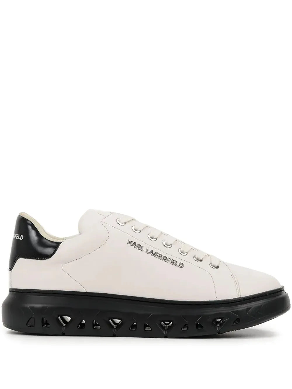 Karl Lagerfeld Cut-Out-Sole Sneakers