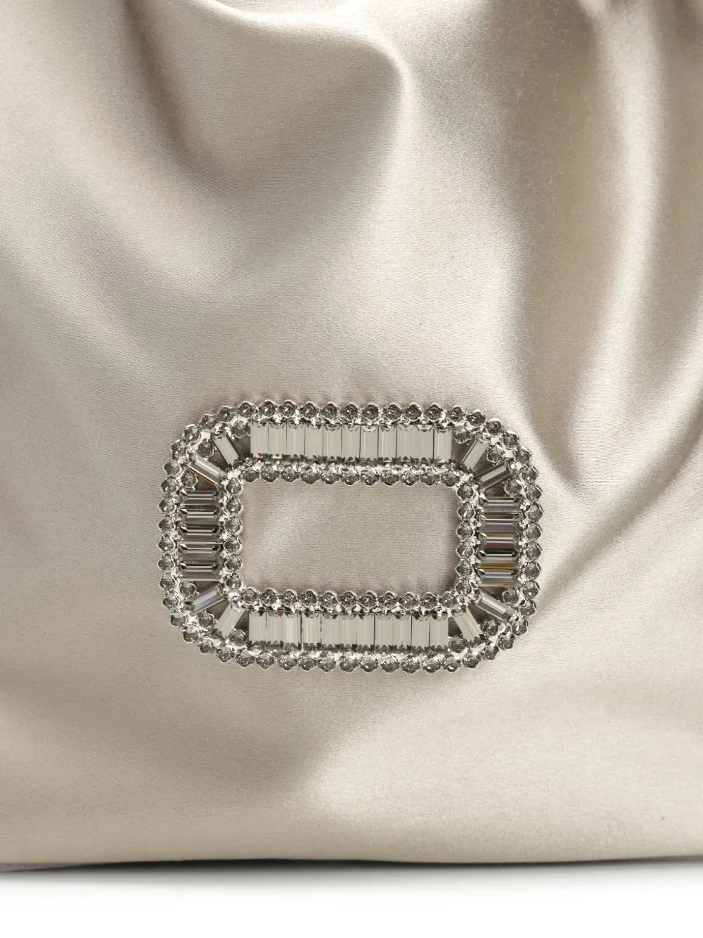 Roger Viviersmall Pilgrim crystal-embellished satin shoulder bag