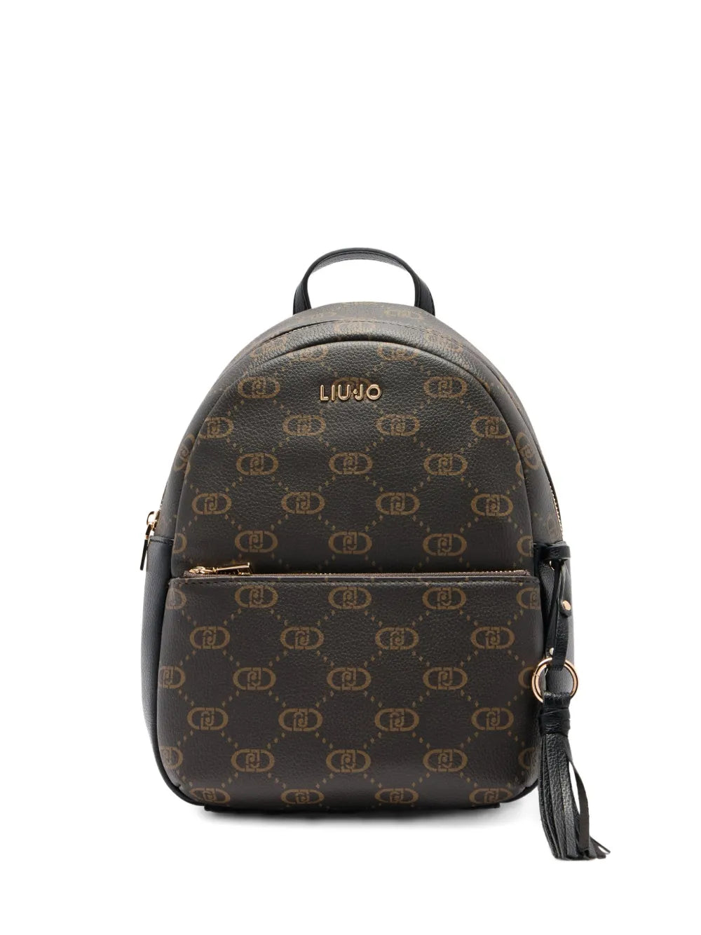 LIU JOmedium logo-print backpack