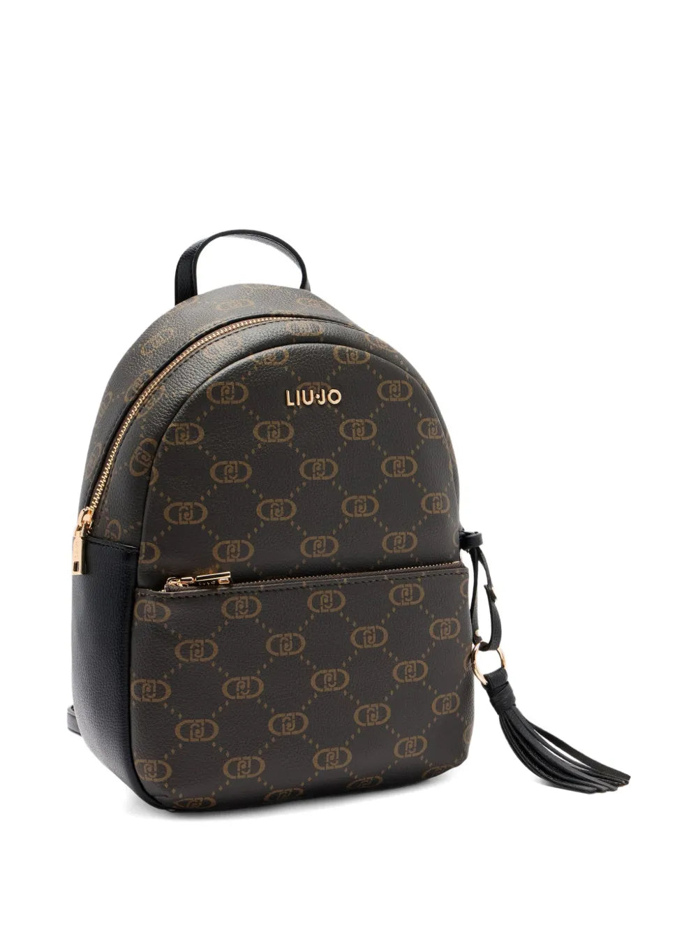 LIU JOmedium logo-print backpack