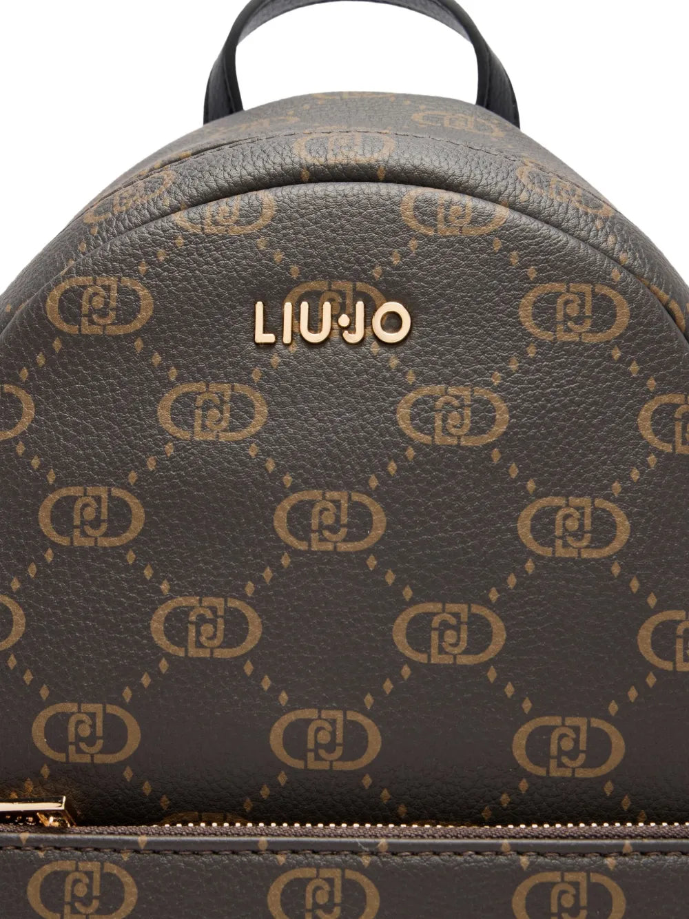 LIU JOmedium logo-print backpack