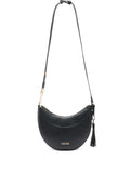 LIU JOmedium crescent-shaped tassel satchel bag