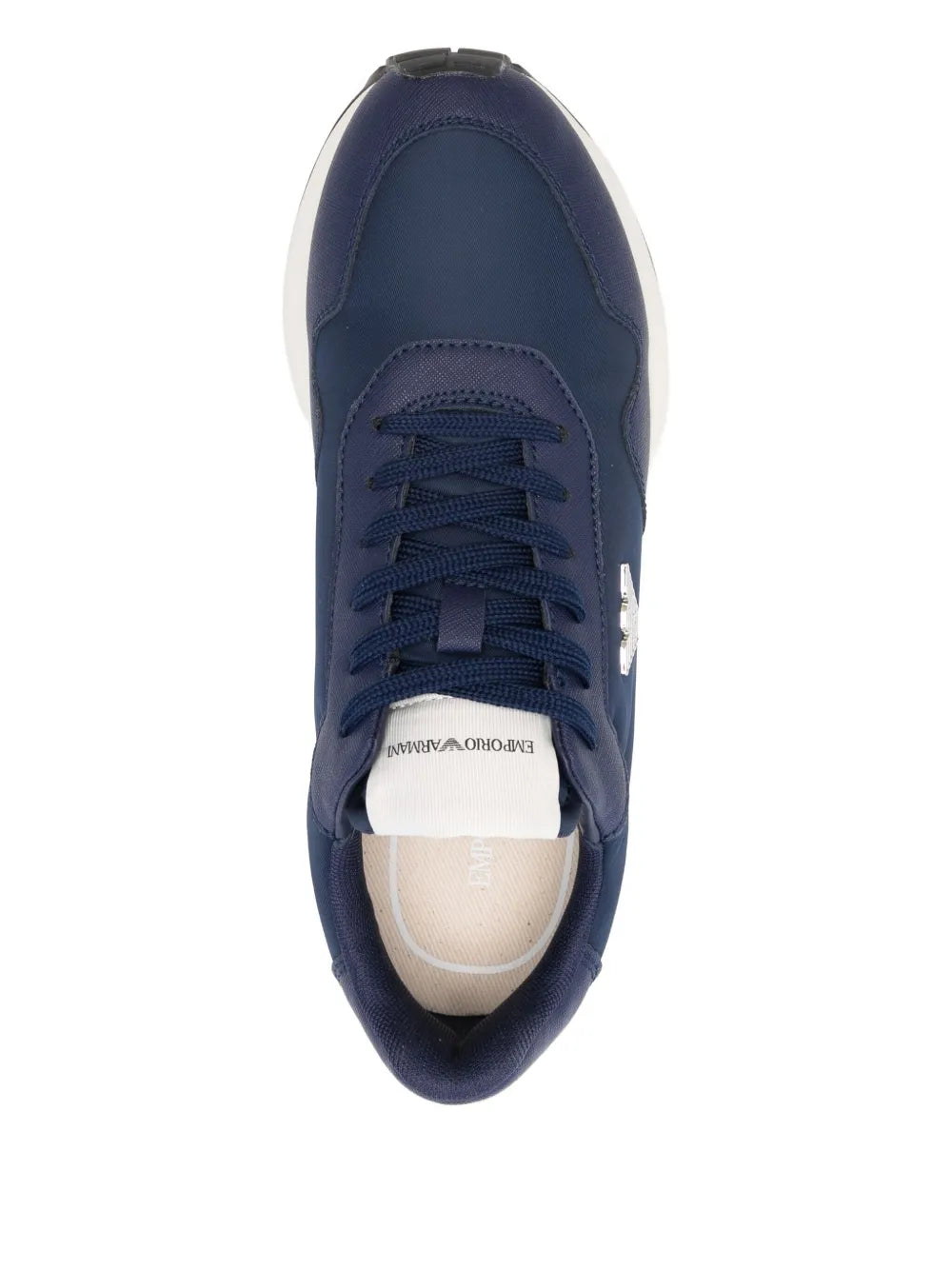 Emporio Armani Logo-Plaque Sneakers