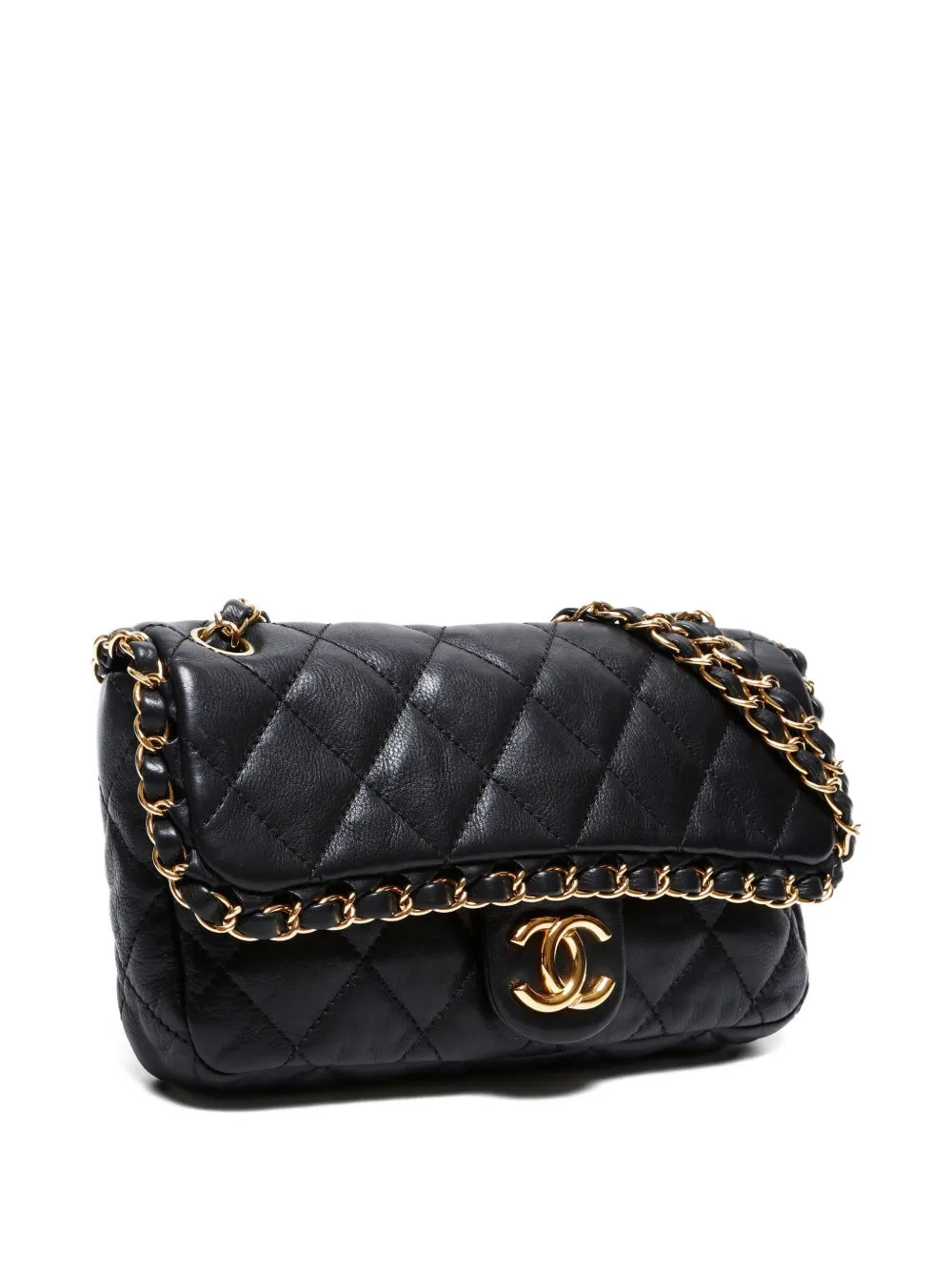 Pre-OwnedCHANEL Pre-Owned2010-2011 chain-edge flap shoulder bag