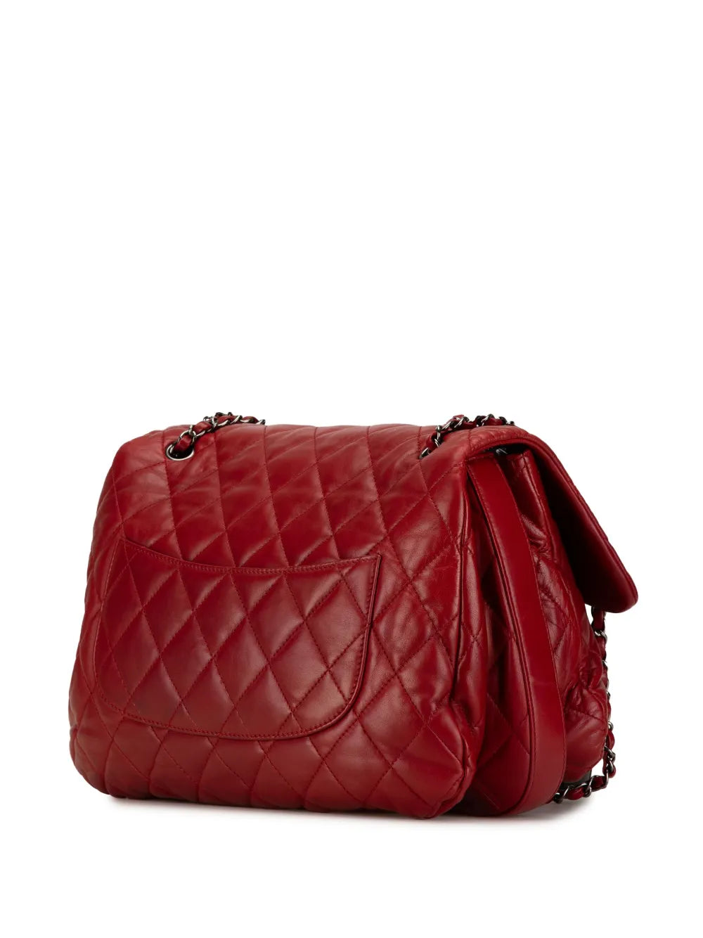 Pre-OwnedCHANEL Pre-Owned2011 Maxi Lambskin 3 Accordion Flap shoulder bag
