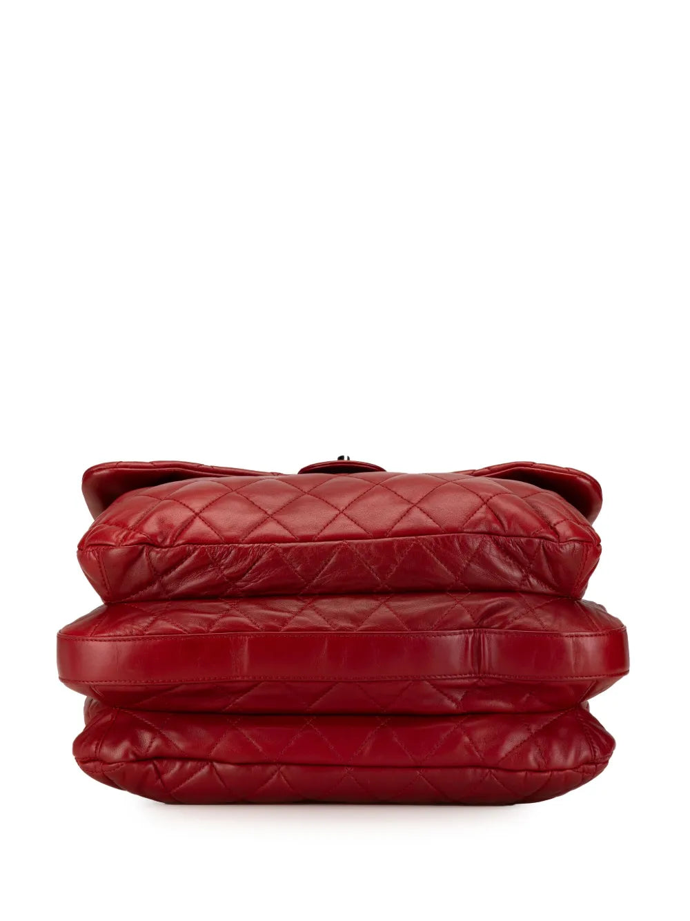 Pre-OwnedCHANEL Pre-Owned2011 Maxi Lambskin 3 Accordion Flap shoulder bag