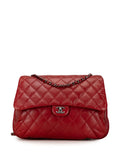 Pre-OwnedCHANEL Pre-Owned2011 Maxi Lambskin 3 Accordion Flap shoulder bag