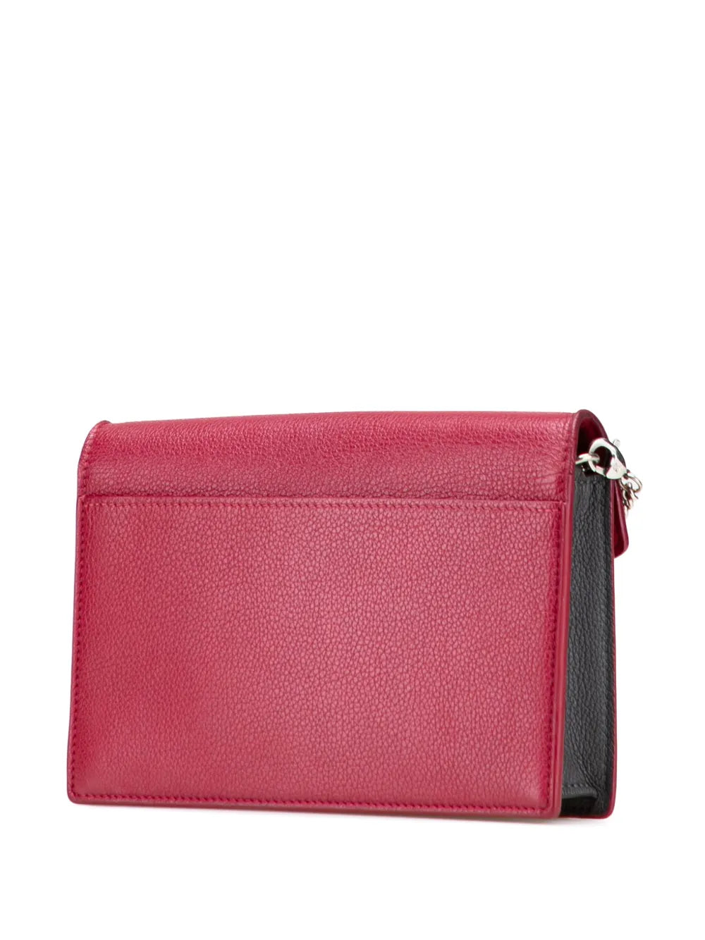 Pre-OwnedLouis Vuitton Pre-Owned2019 Bicolor Leather MyLockMe Chain Pochette crossbody bag
