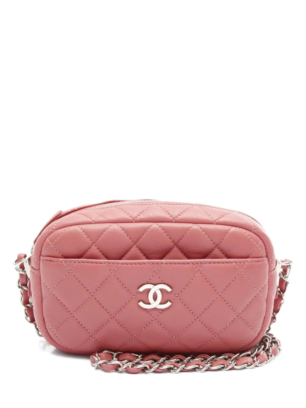 Pre-OwnedCHANEL Pre-Owned2019 matelasse quilted chain cross body bag