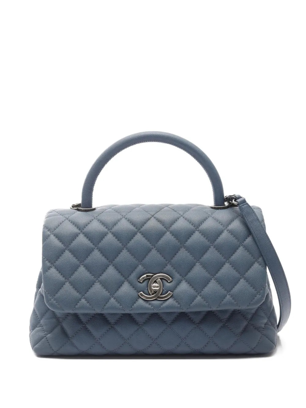 Pre-OwnedCHANEL Pre-Owned2016-2017 small diamond-quilting tote bag