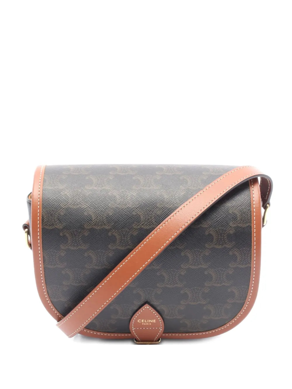 Pre-OwnedCeline Pre-Owned2010s medium Triomphe Falco crossbody bag