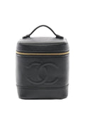 Pre-OwnedCHANEL Pre-Owned2002 Vanity caviar-leather bucket bag
