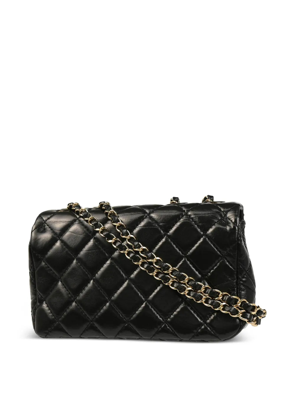 Pre-OwnedCHANEL Pre-Owned2019 Bias Stitch Straight Flap shoulder bag