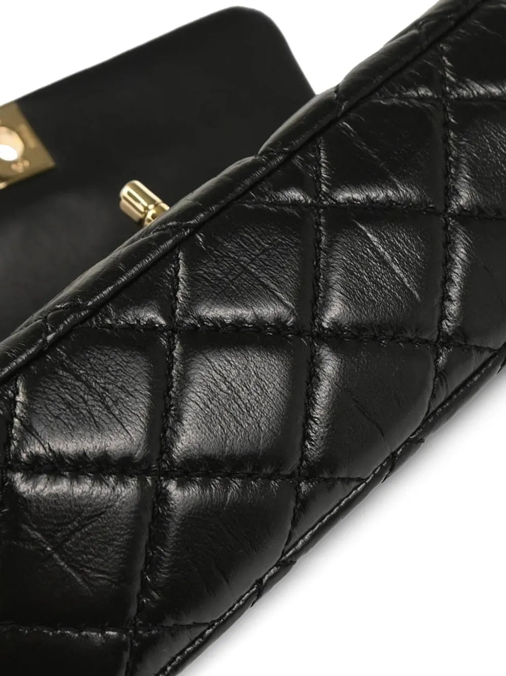 Pre-OwnedCHANEL Pre-Owned2019 Bias Stitch Straight Flap shoulder bag