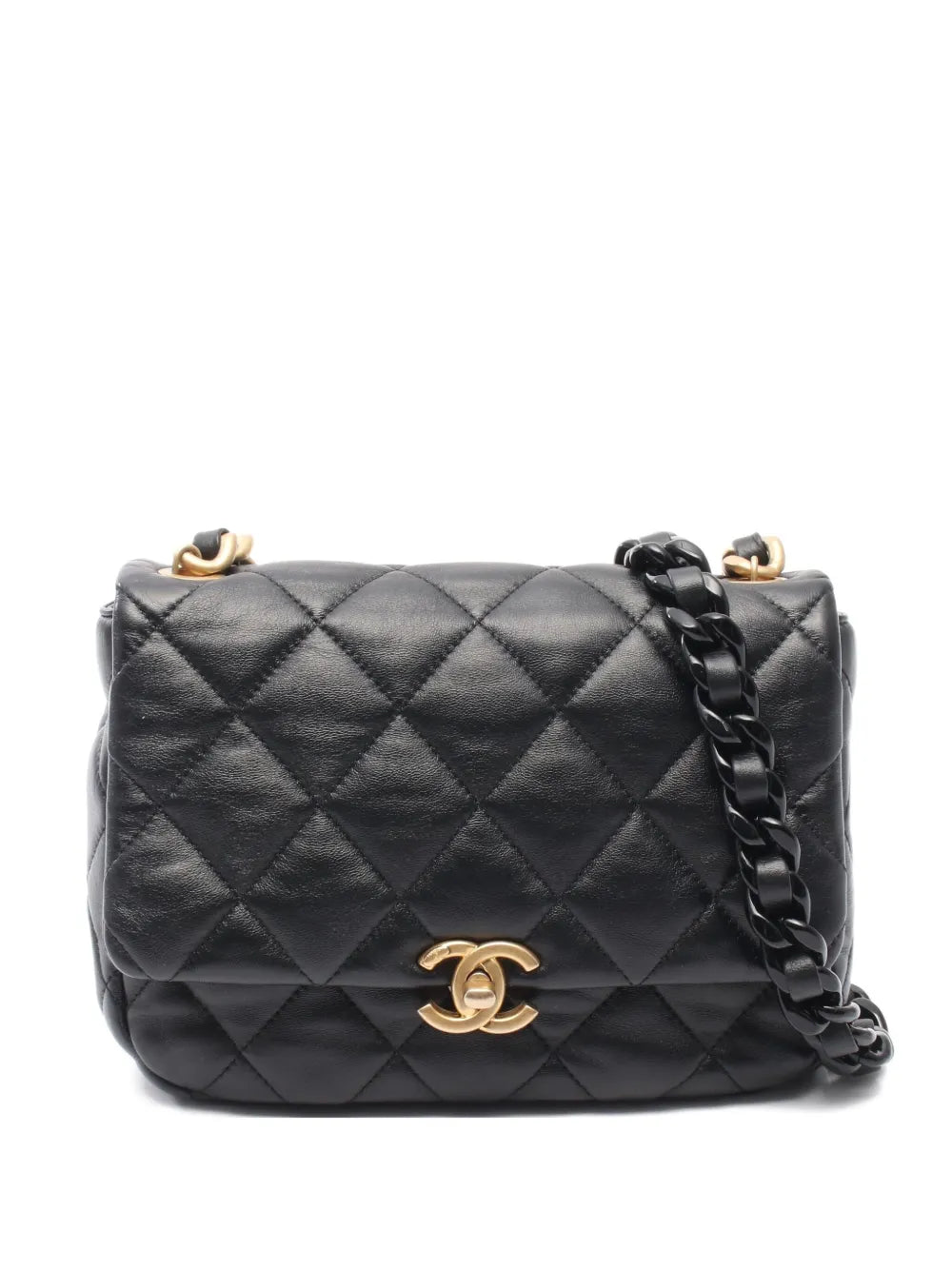 Pre-OwnedCHANEL Pre-Owned2021 matelasse-quilting chain-strap cross body bag
