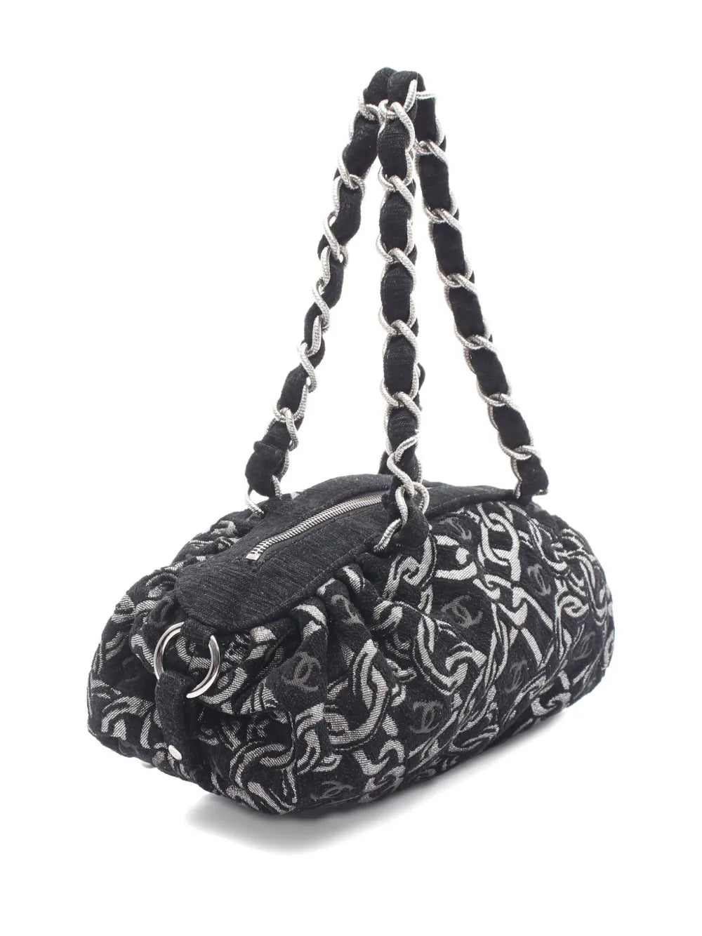 Pre-OwnedCHANEL Pre-Owned2005-2006 chain-print shoulder bag