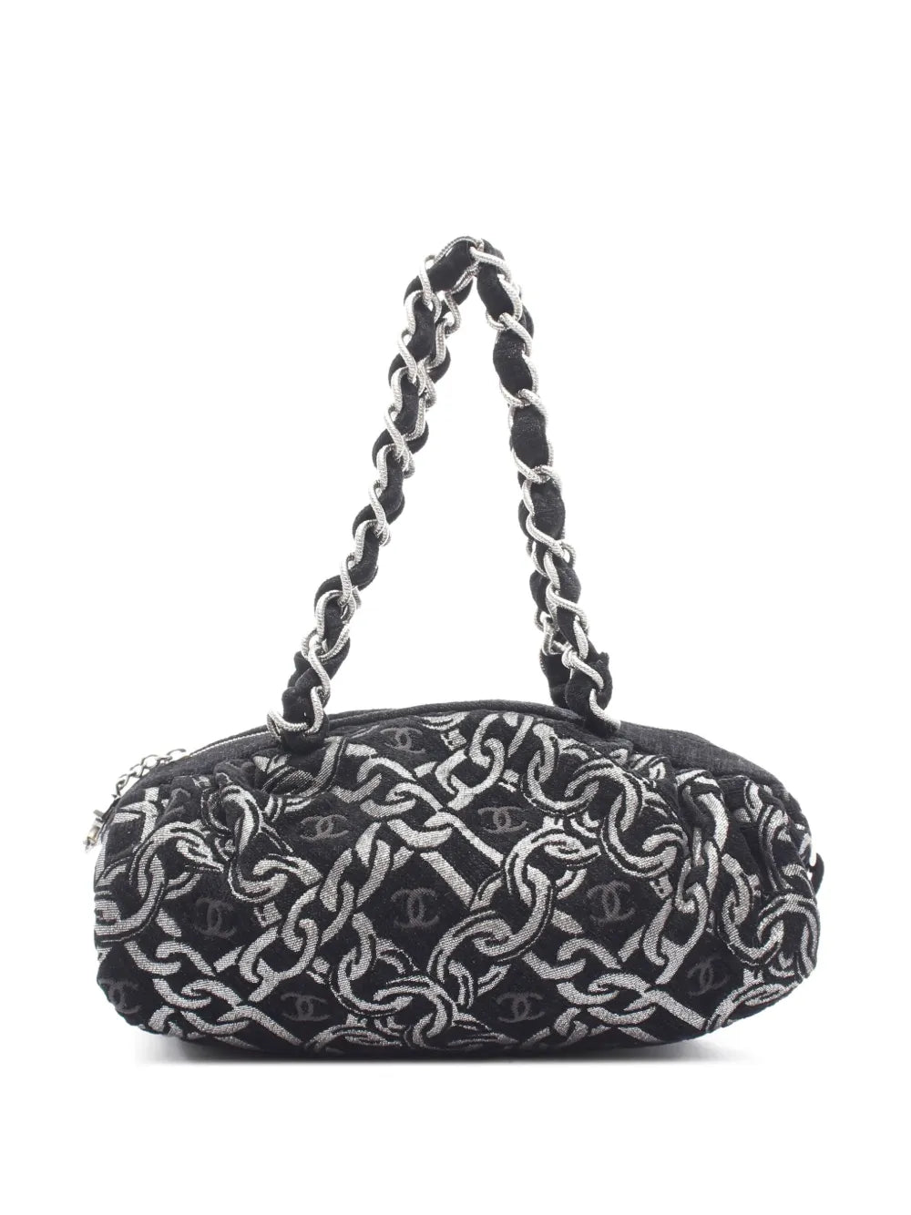 Pre-OwnedCHANEL Pre-Owned2005-2006 chain-print shoulder bag