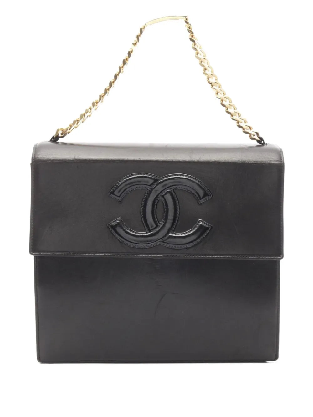 Pre-OwnedCHANEL Pre-Owned1996-1997 Coco-mark lambskin chain handbag