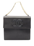 Pre-OwnedCHANEL Pre-Owned1996-1997 Coco-mark lambskin chain handbag
